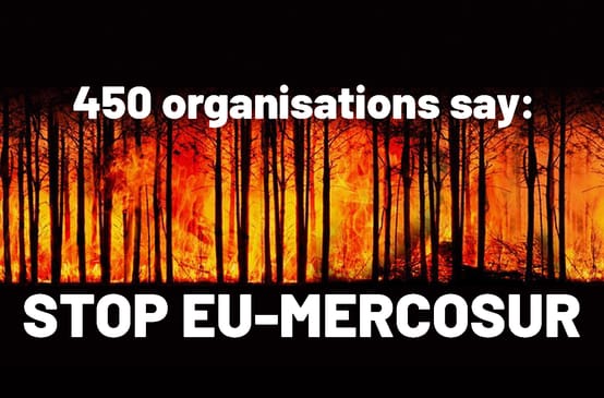 450 organisations say: STOP UE-MERCOSUR