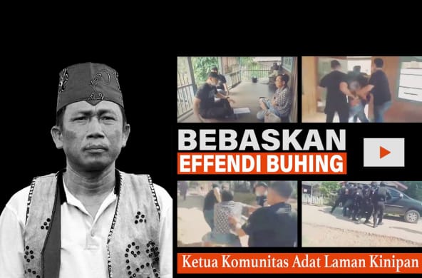 Freedom for Effendi Buhing! Montage