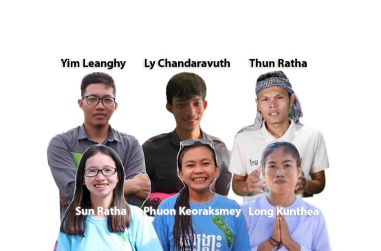 Imprisoned Mother Nature Cambodia activists