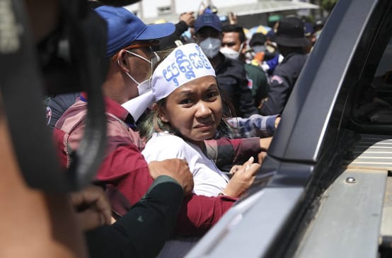 Arrest of an activist from Mother Nature Cambodia