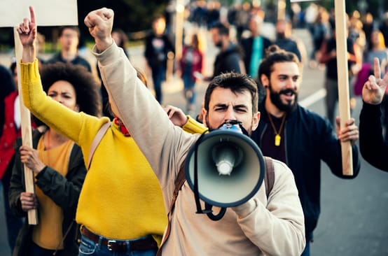 Protest march