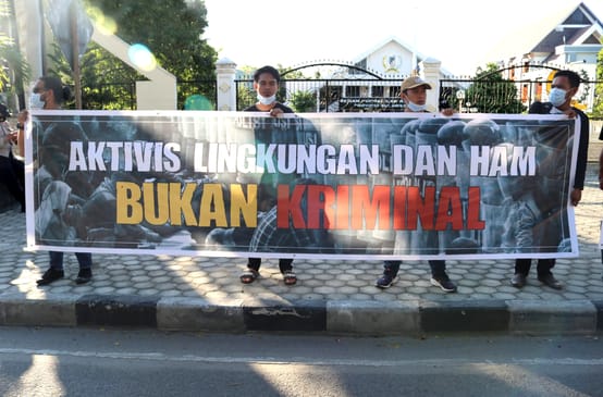 JATAM solidarity banner