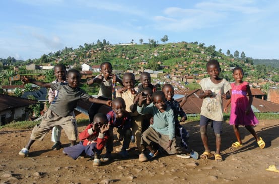 Children in Kanyabayonga