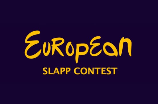 European SLAPP Contest logo