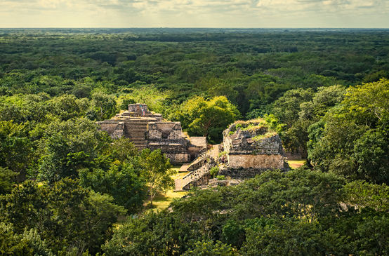 Mayan ruins in Ek Balam, Yucatán