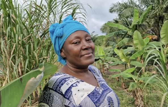 Ignanga Mbadinga Béatrice, president of the community forest in Ndendé, Gabon