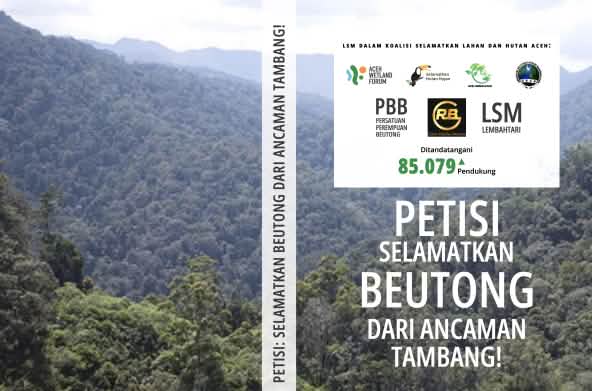 Petition cover sheet with logos