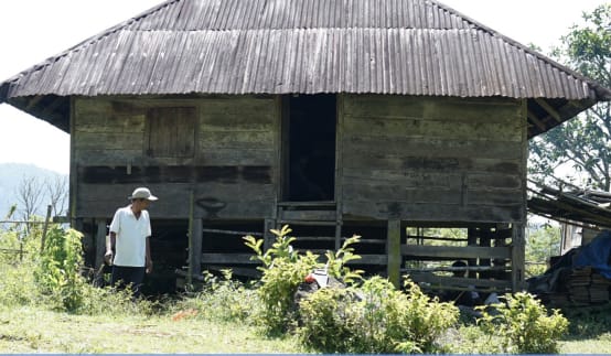 Old wooden house