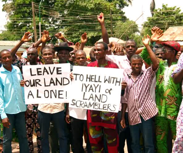 Protest against Okomu Oil Palm Oil in Nigeria