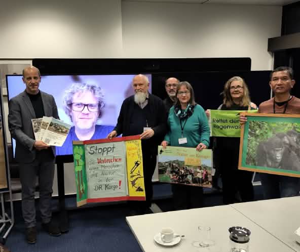 Petition delivery at BMZ in Bonn