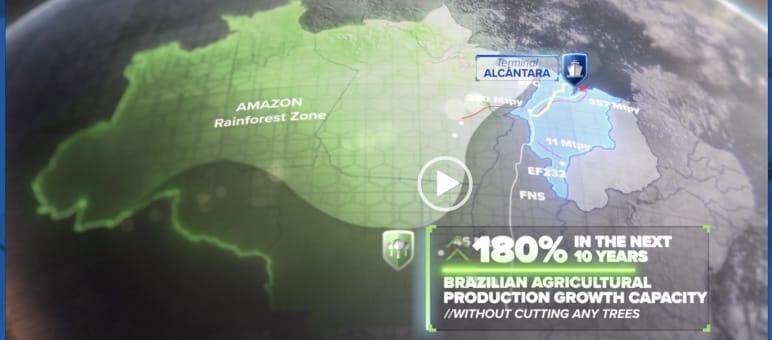 Screenshot from a project video by the operating company