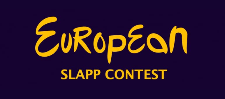 Prizes were awarded in six categories to European and international legal bullies. European SLAPP Contest logo