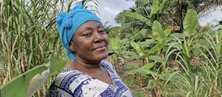 Ignanga Mbadinga Béatrice, president of the community forest in Ndendé, Gabon Ignanga Mbadinga Béatrice, president of the community forest in Ndendé, Gabon