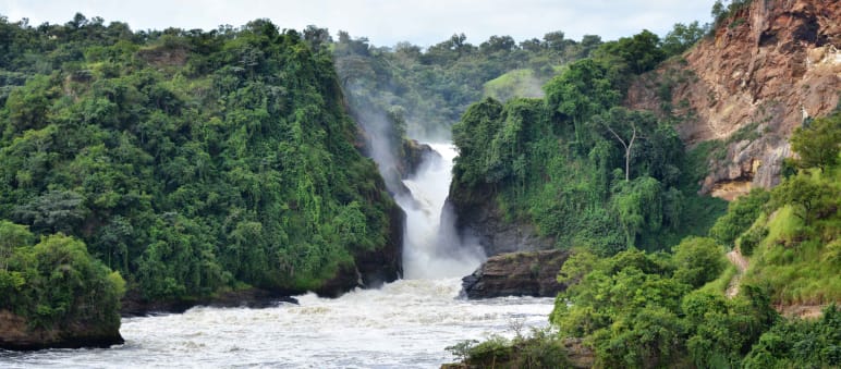 The oil for the planned pipeline is to be extracted in Uganda's Murchison Falls National Park Murchison Falls, Uganda