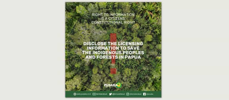 Pusaka report - right to information in Papua