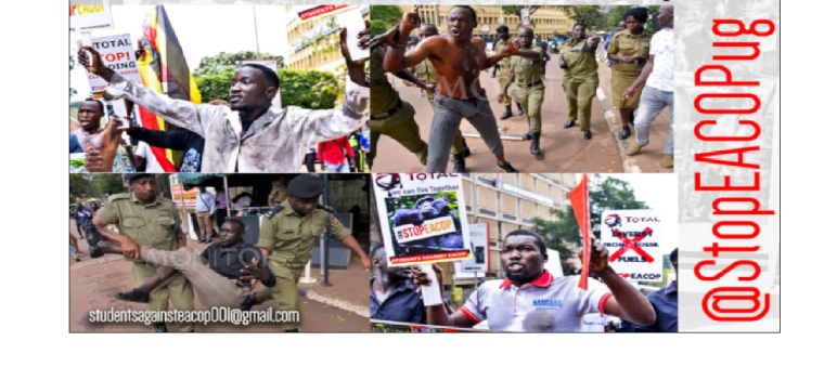 Students Against EACOP collage