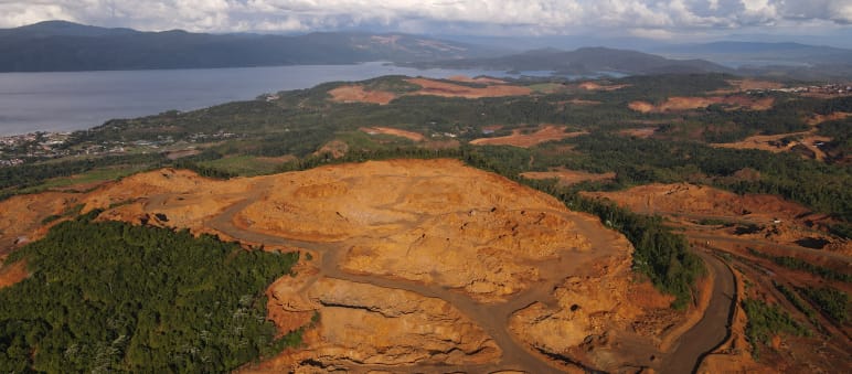 Vale Indonesia's nickel mining activities destroy the rainforest, says Sulawesi Alliance PT Vale Indonesia nickel mine in South Sulawesi