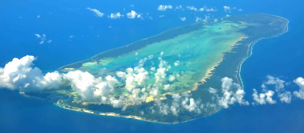 Aldabra Atoll Aerial image of Aldabra Atoll