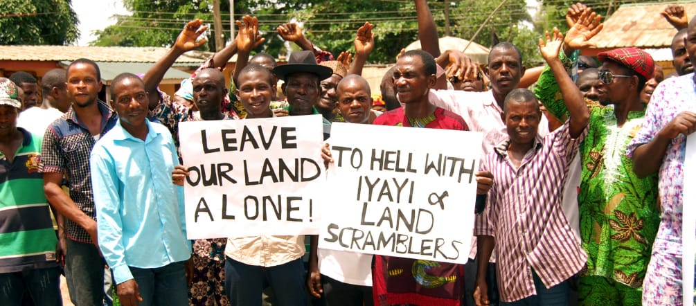Protest against Okomu Oil Palm Oil, Nigeria Protest against Okomu Oil Palm Oil in Nigeria