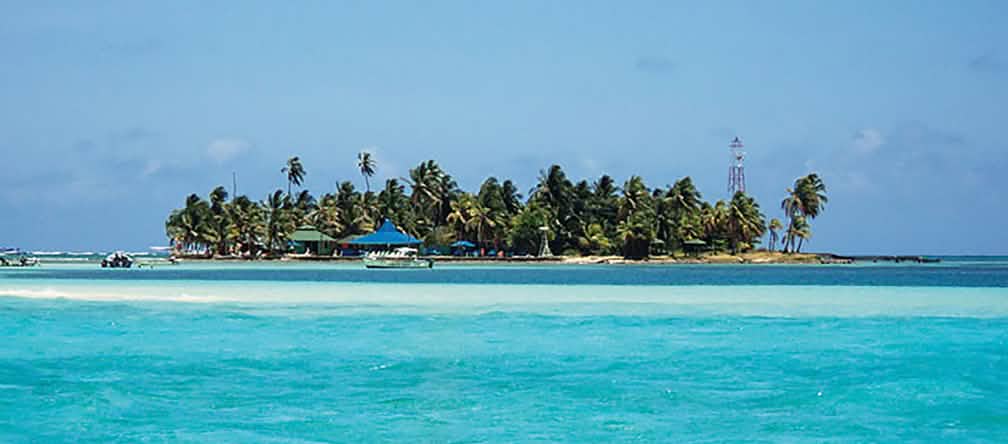 Archipelago in the sea