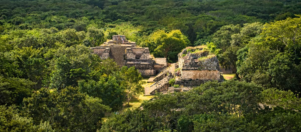 Mayan ruins in Ek Balam, Yucatán