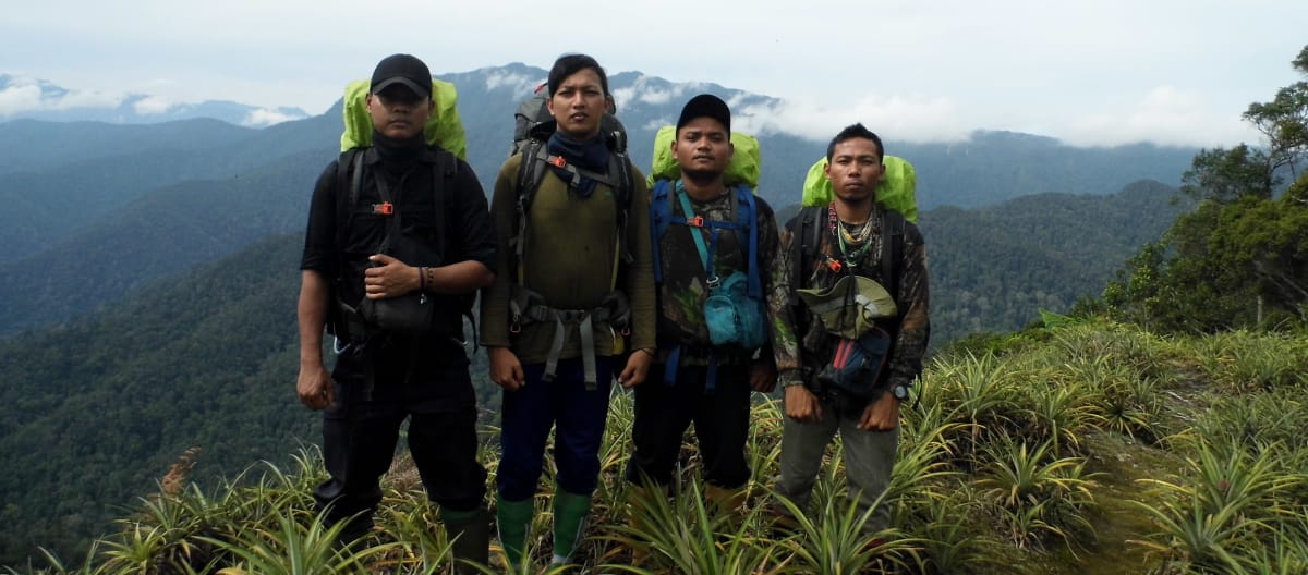Ranger team in Sumatra