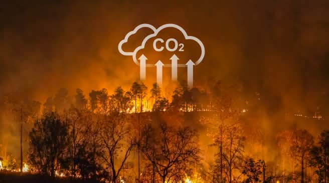 Wildfires and slash-and-burn clearing are driving the global climate crisis