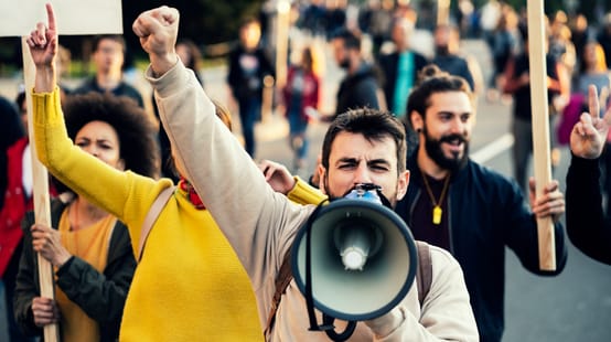 Protest march