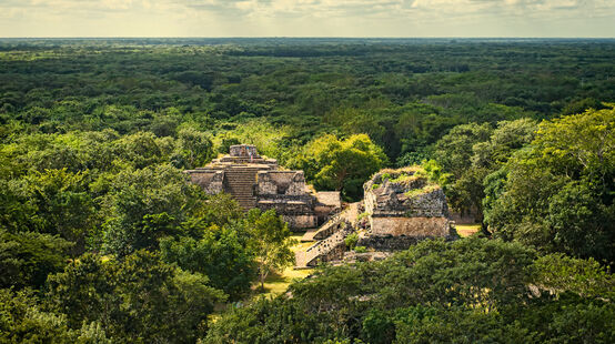 Mayan ruins in Ek Balam, Yucatán