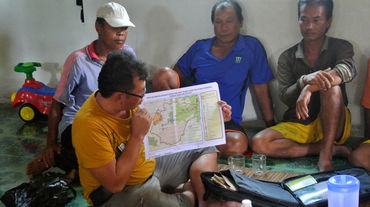 Matek Geram creates maps to help establish land rights
