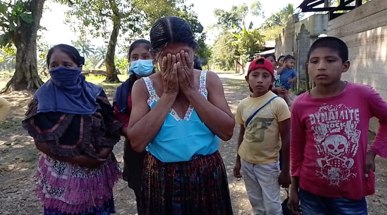 Traumatized Maya women and children