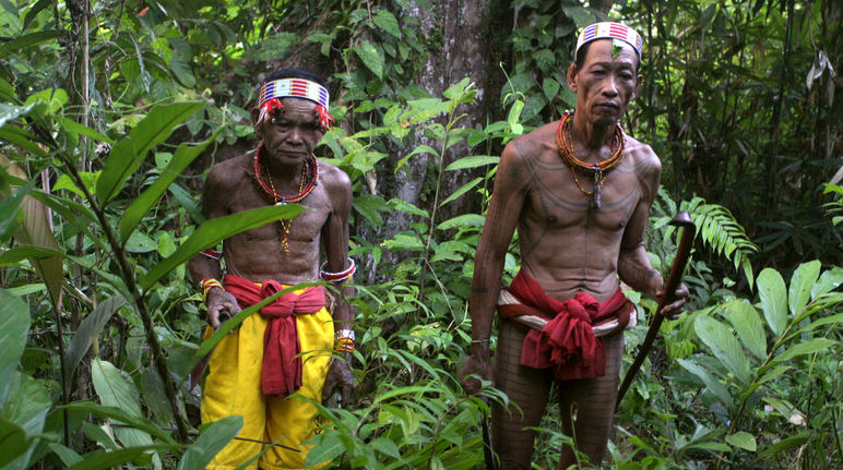 Indigenous people on Siberut