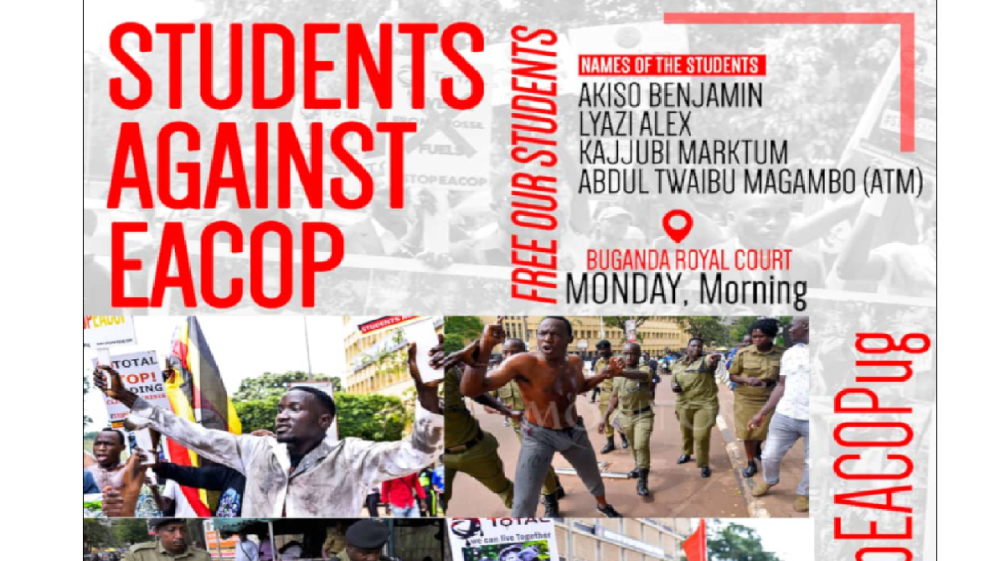 Students Against EACOP collage