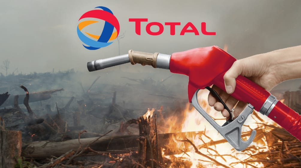 Montage - slash and burn, Total logo