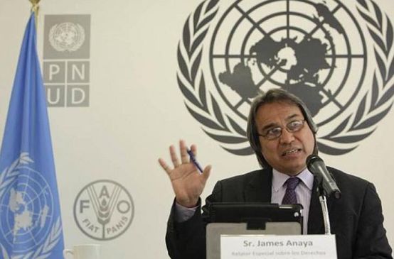 UN Special Rapporteur Jamas Anaya