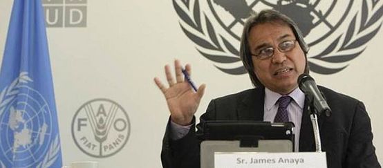 UN Special Rapporteur Jamas Anaya