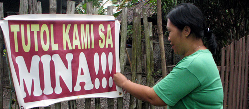 No to mining in Palawan