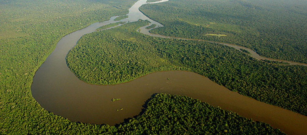 These unique landscapes are at stake The Amazon river