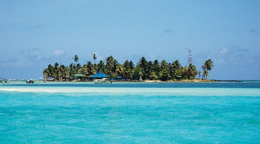 Archipelago in the sea