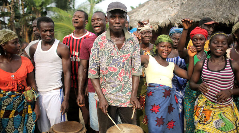 The Liberian Jogbahn Clan is fighting for its land Members of the Jogbahn Clan